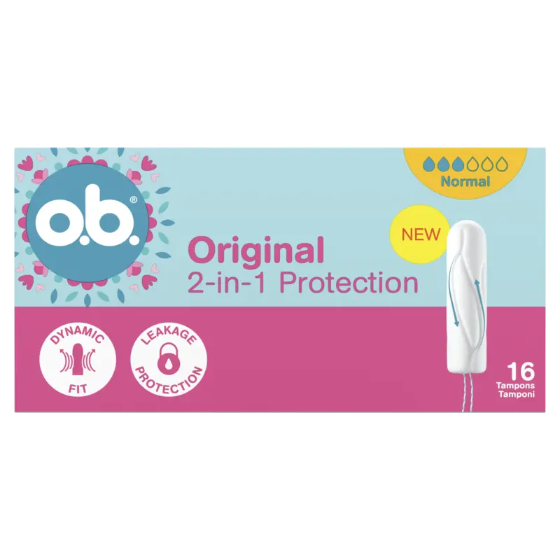 o.b. Original 2-in-1 protection normal