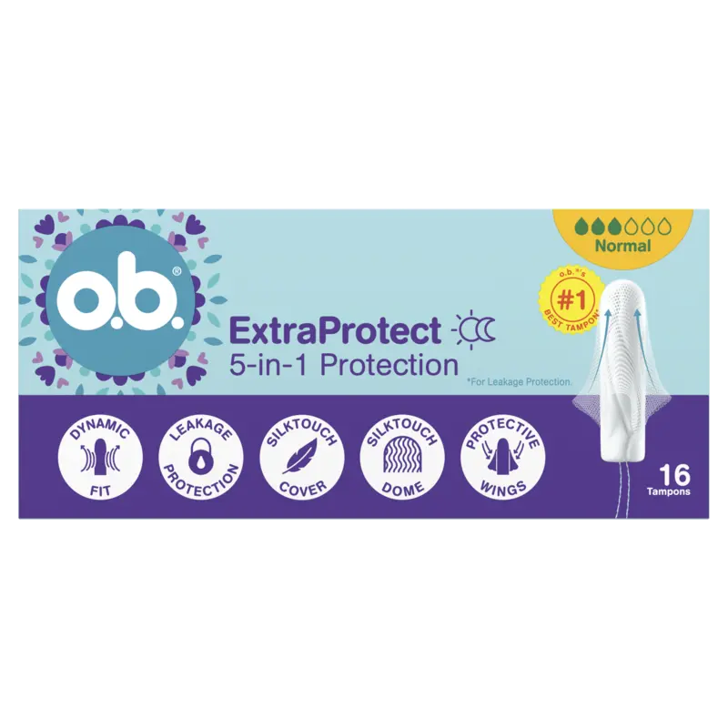 o.b. Extra protect 5-in-1 normal