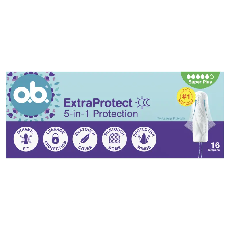 o.b. Extra protect 5-in-1 super plus