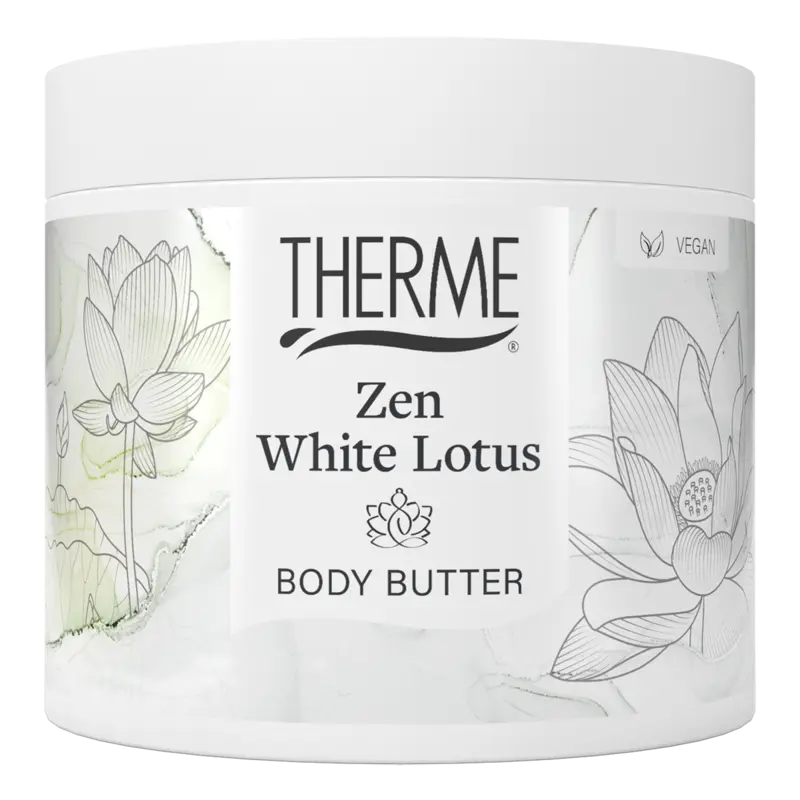 Therme Zen white lotus body butter