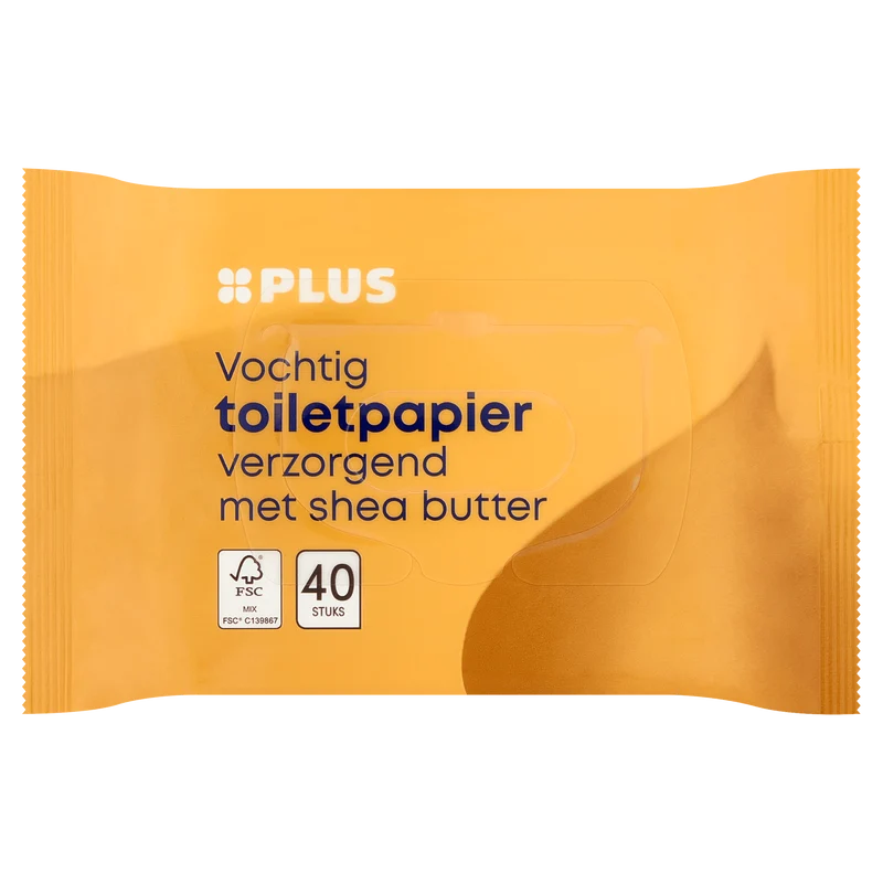 Vochtig toiletpapier shea butter
