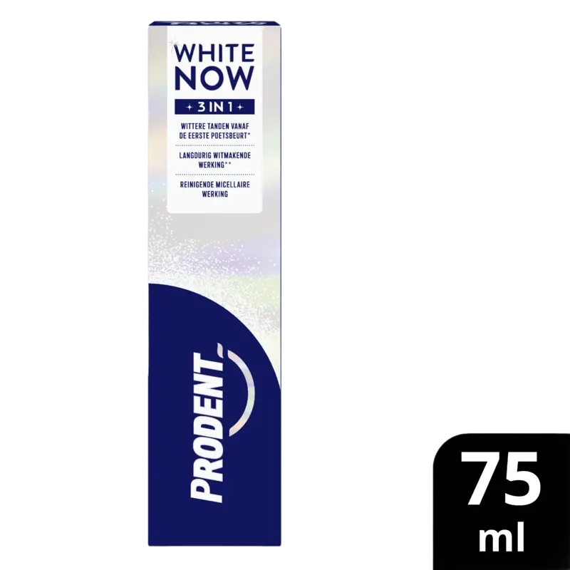 Prodent Tandpasta white now 3-in-1