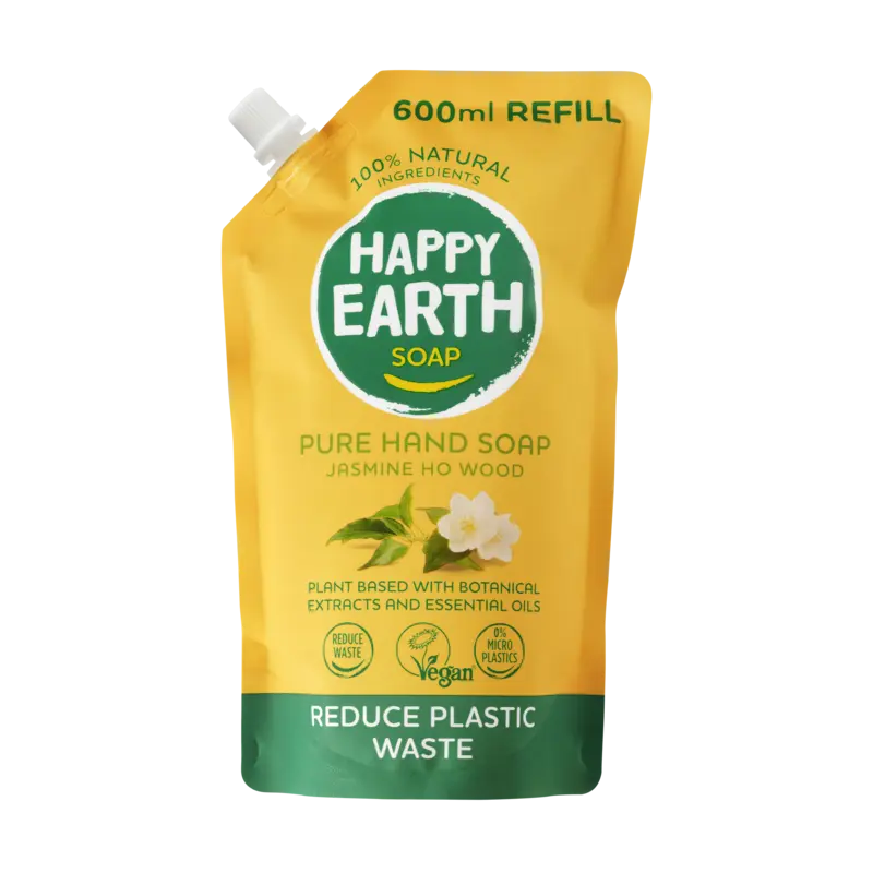 Happy Earth Pure hand soap jasmine ho wood refill