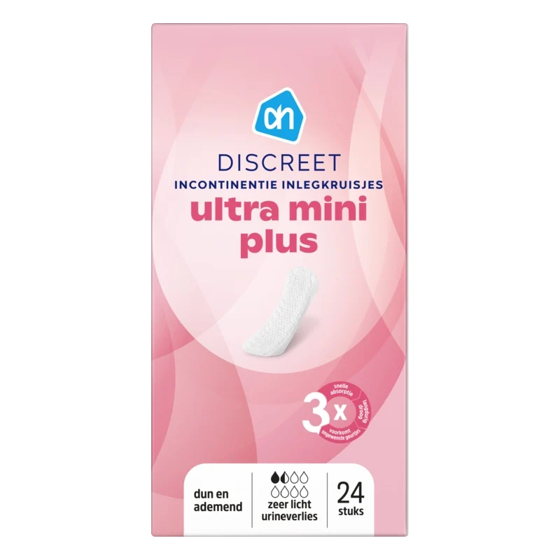 Incontinentie inleg ultra mini plus