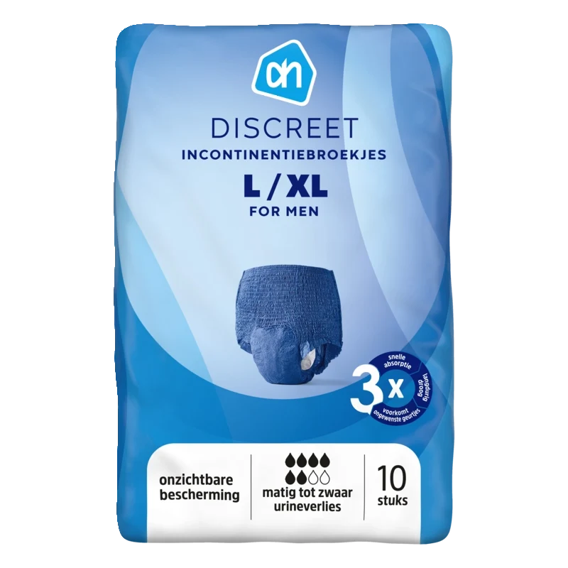 Incontinentie broekjes men maat L-XL