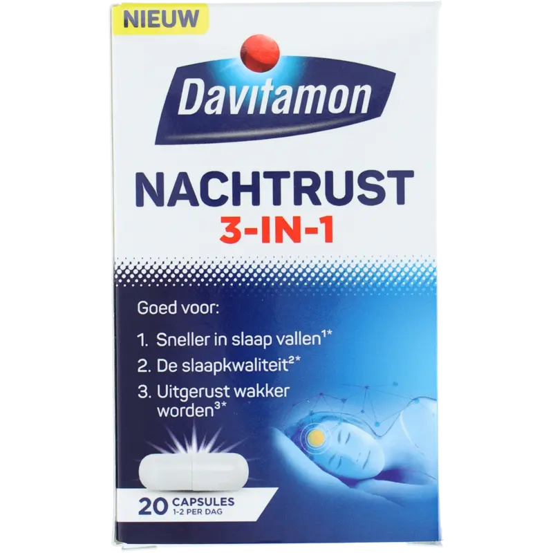 Davitamon Nachtrust 3-in-1 capsules