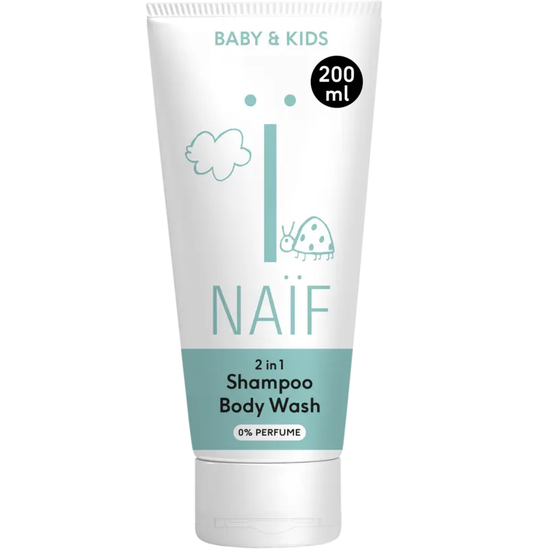 Naïf 2 in 1 shampoo & body wash