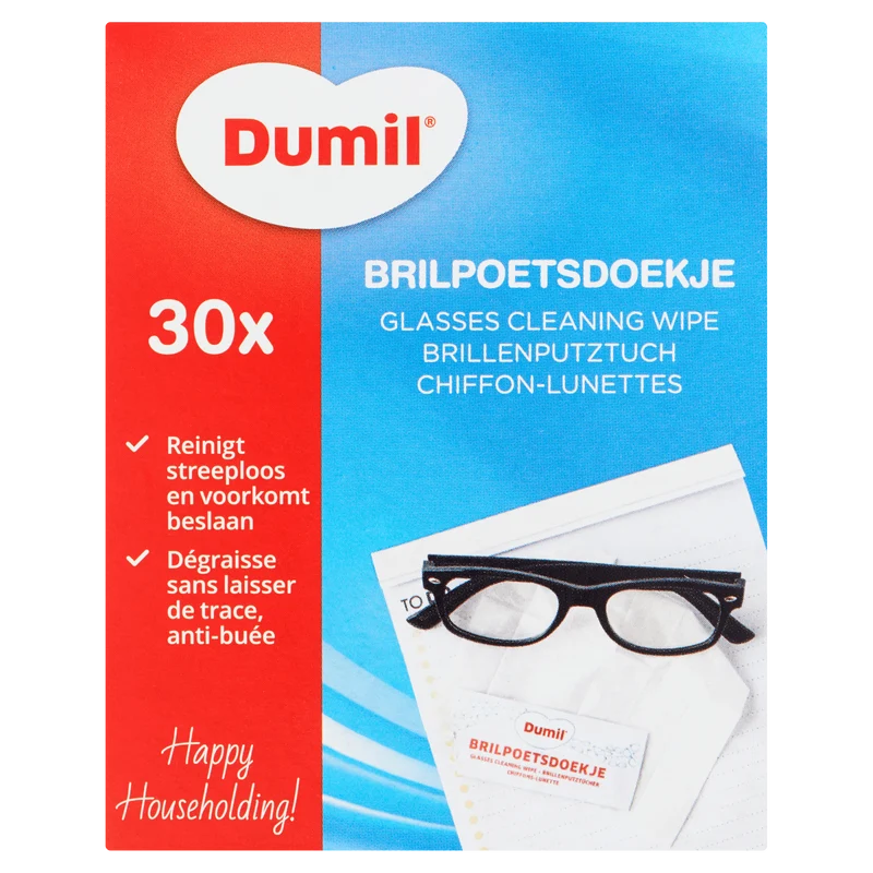Dumil Vochtige brilpoetsdoekjes