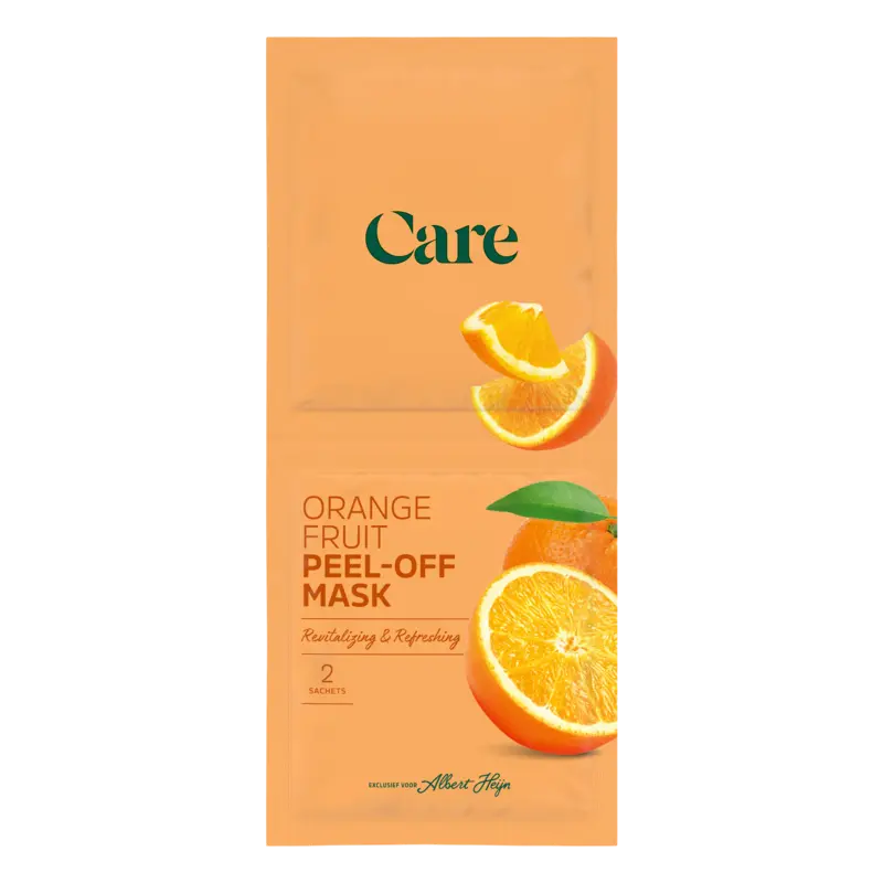 Care Orange fruit peel-off mask