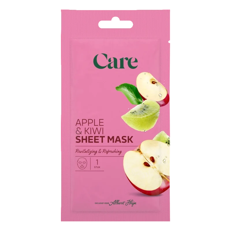 Care Apple kiwi sheet mask