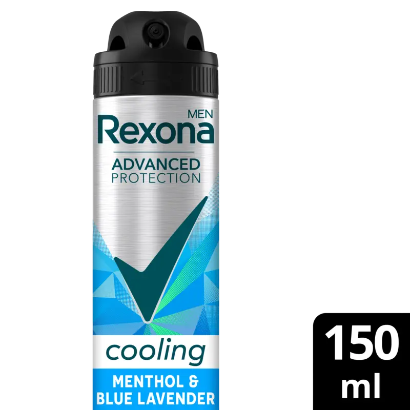 Rexona Men cooling menthol & lavender spray