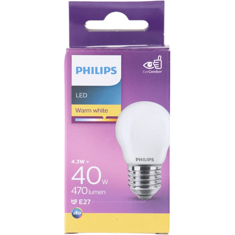 Philips LED kogel 40W E27