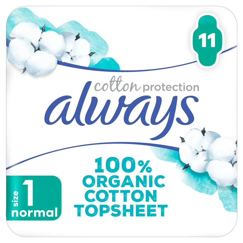 Always Cotton maandverband normal
