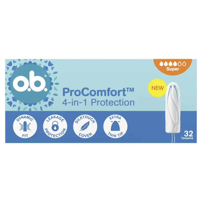o.b. Pro comfort 4-in-1 protection super