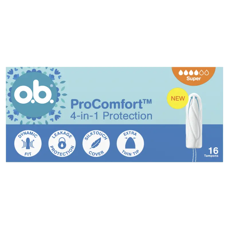 o.b. Pro comfort 4-in-1 protection super