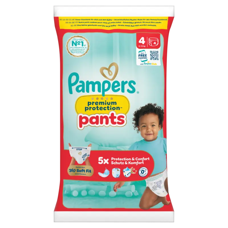 Pampers Premium protection luiers maat 4