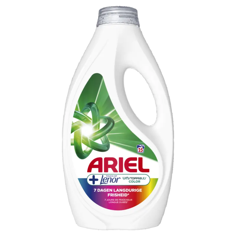 Ariel Vloeibaar+ wasmiddel unstop color