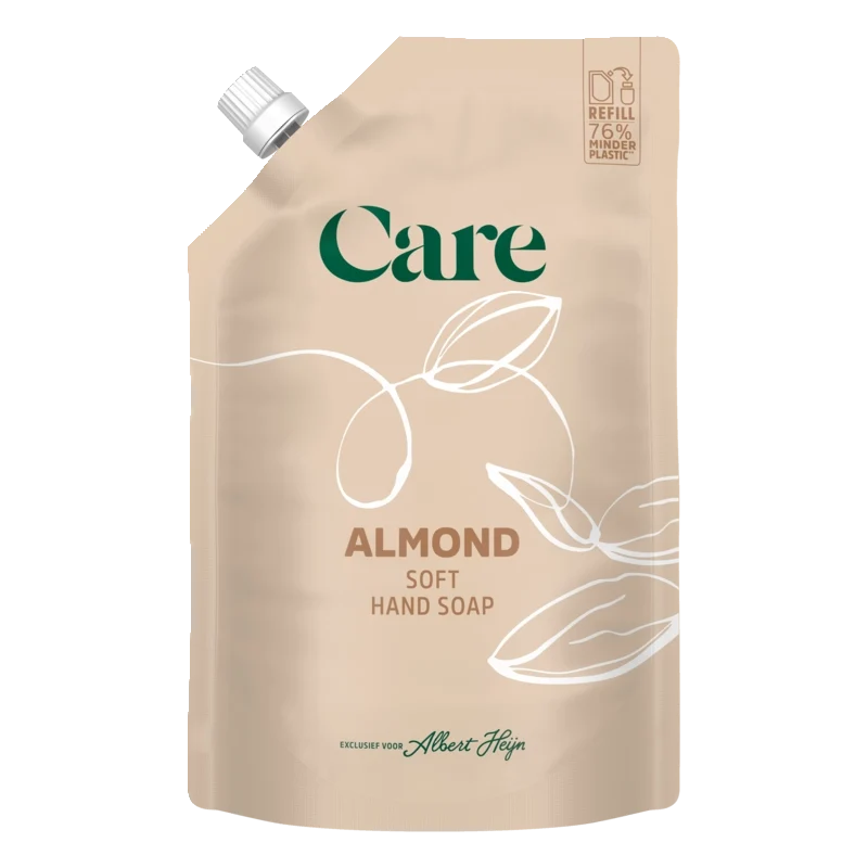 Care Almond soft hand soap refill