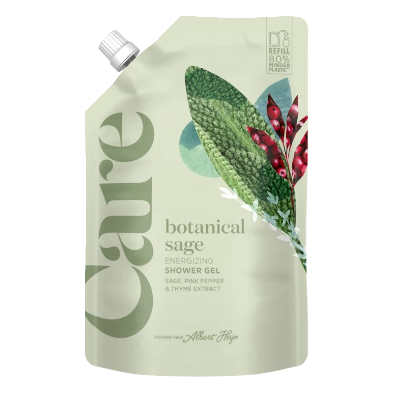 Care Botanical sage shower gel refill