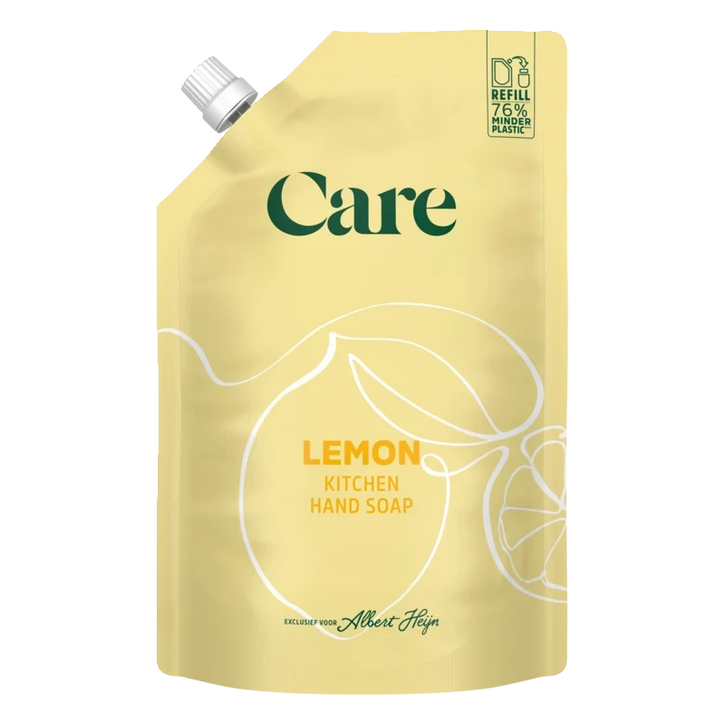 Care Lemon kitchen hand soap refill