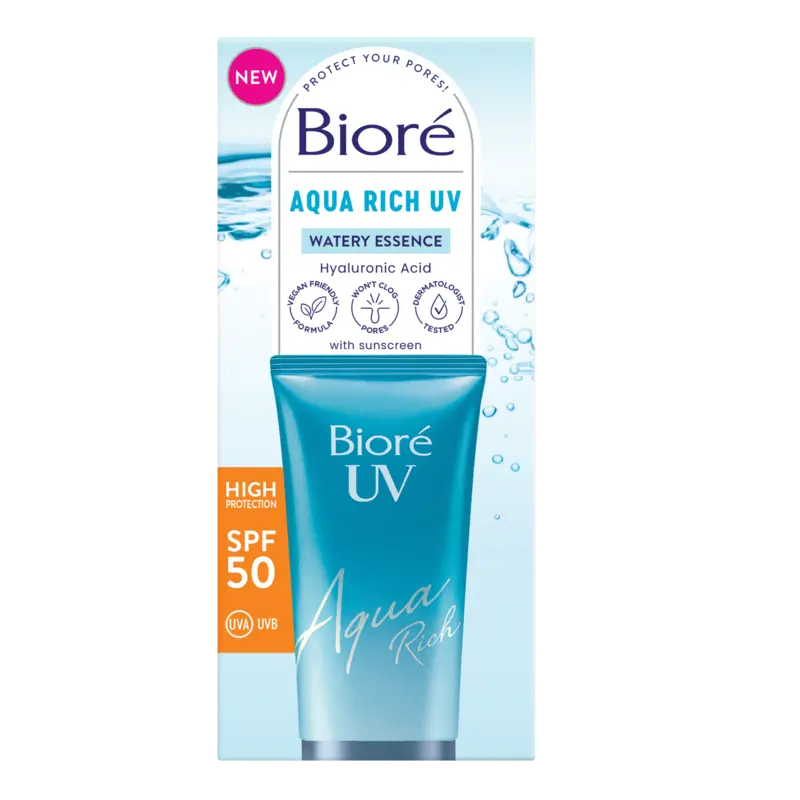 Bioré UV aqua rich moisturiser spf50