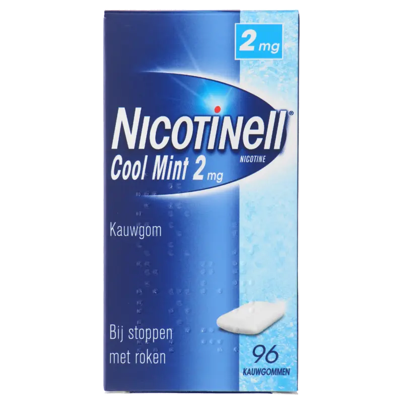 Nicotinell Cool mint kauwgom 2mg