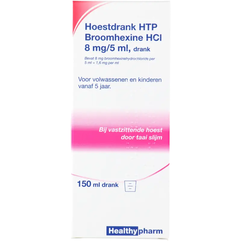 Hoestdrank broomhexine 8mg/5ml