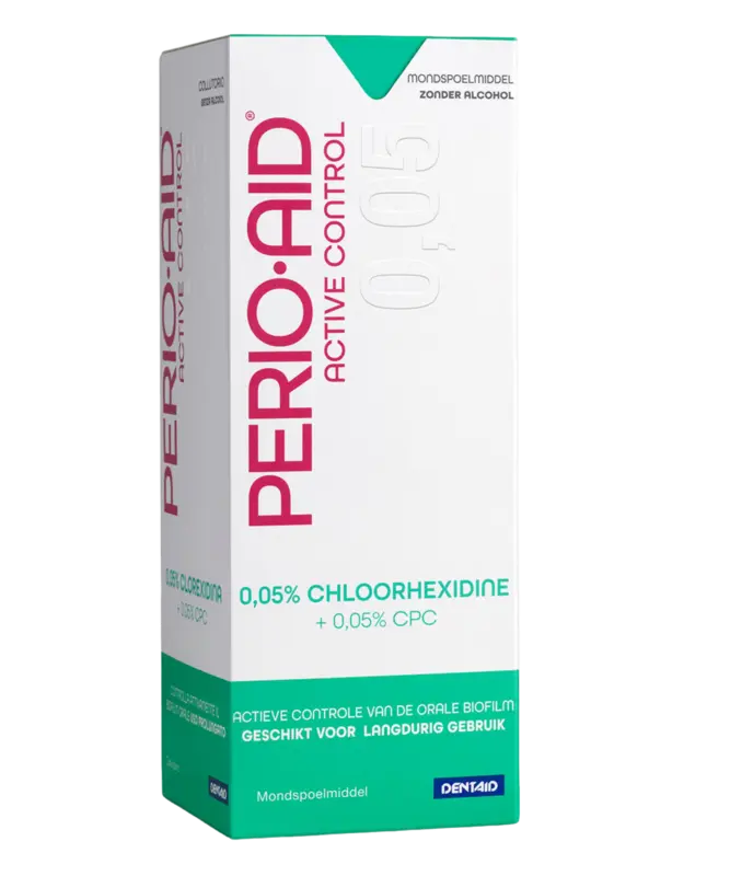 Perio Aid Active control mondspoelmiddel 0,05%