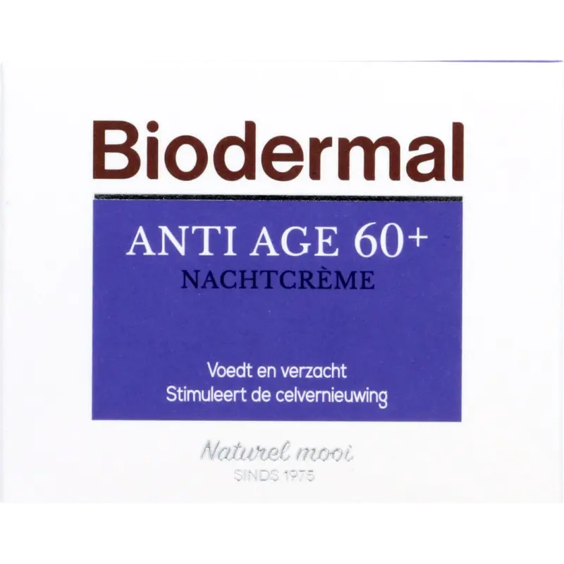 Biodermal Anti-age 60+ nachtcrème