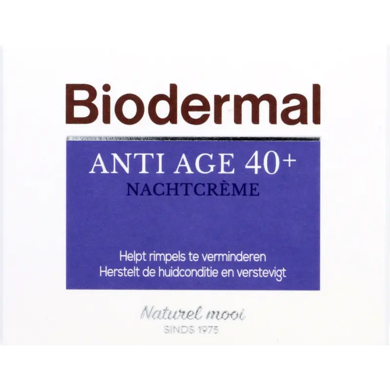 Biodermal Anti-age 40+ nachtcrème