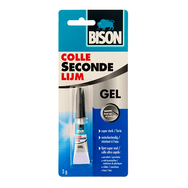 Bison Secondelijm gel