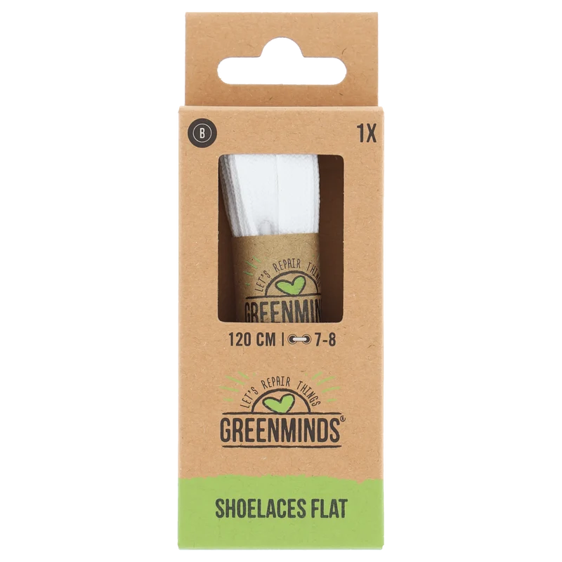 Greenminds Sportveters Wit 120cm 1 Paar