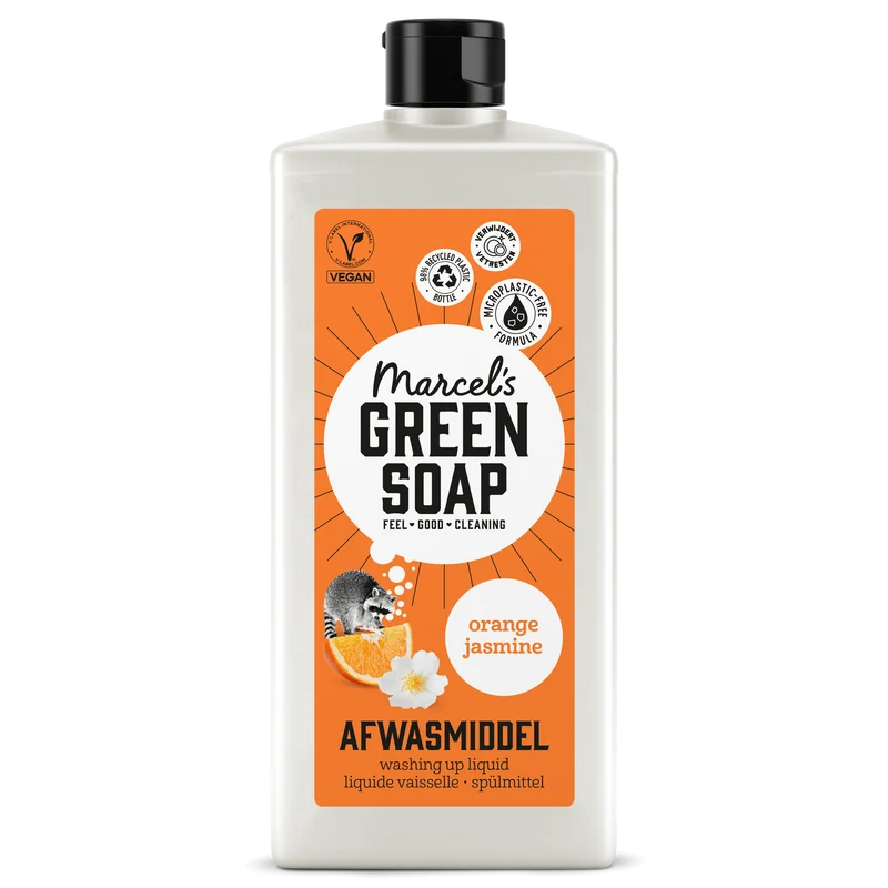 Marcel's Green Soap Afwasmiddel Sinaasappel & Jasmijn