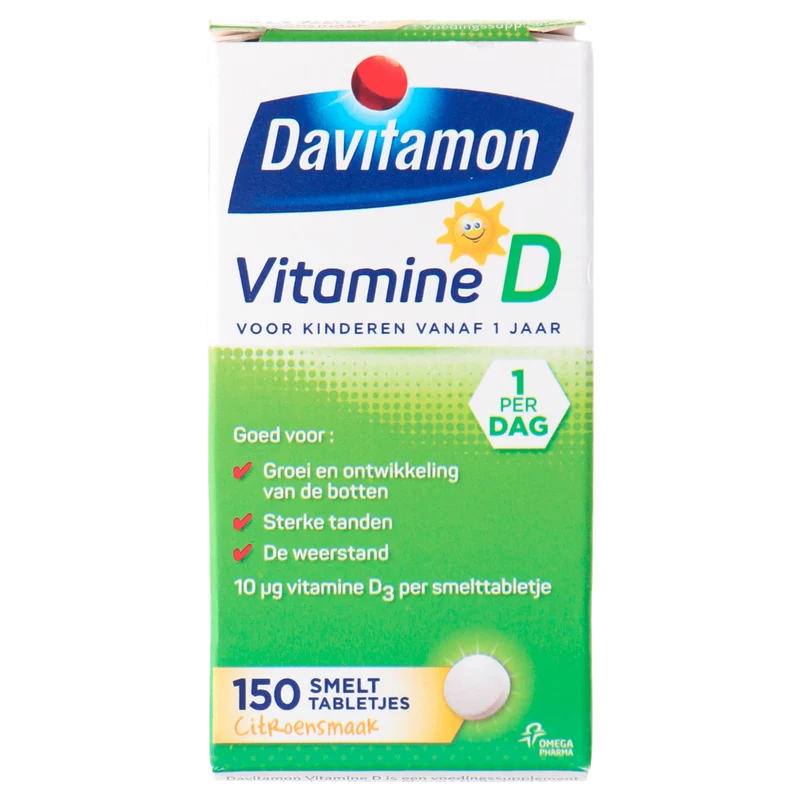 Davitamon Vitamine D kind 150 smelttablet