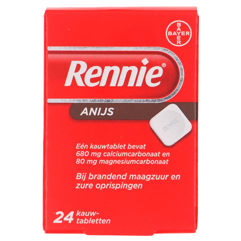 Rennie Kauwtablet anijs