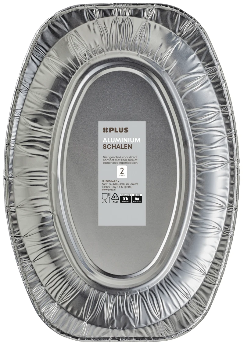 Aluminium schaal 35cm