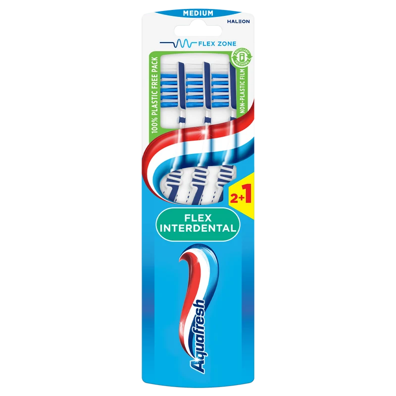 Aquafresh Tandenborstel flex interdental medium