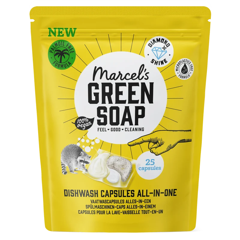 Marcel's Green Soap Vaatwas capsules all-in-one