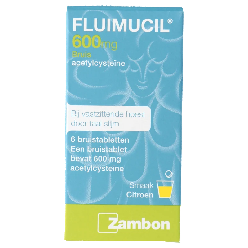 Fluimucil Hoest Bruistablet
