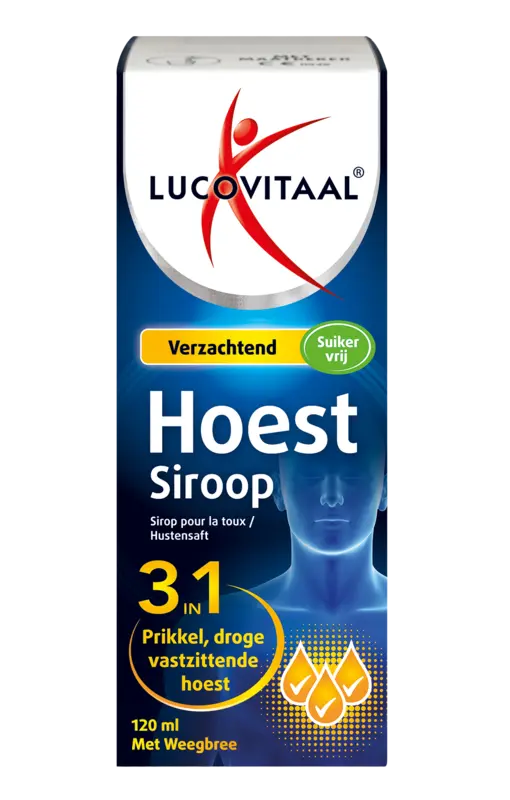 Lucovitaal Hoest siroop 3in1