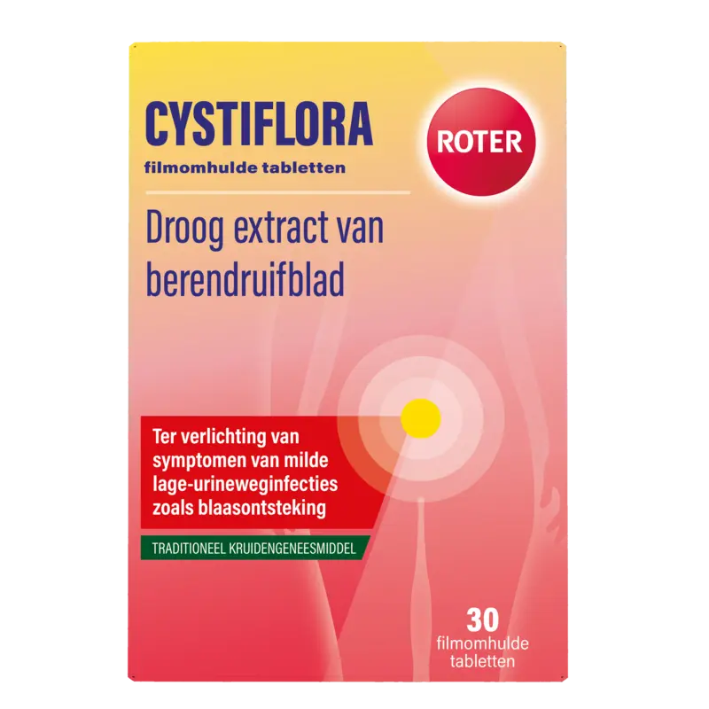 Roter Cystiflora filmomhulde tabletten