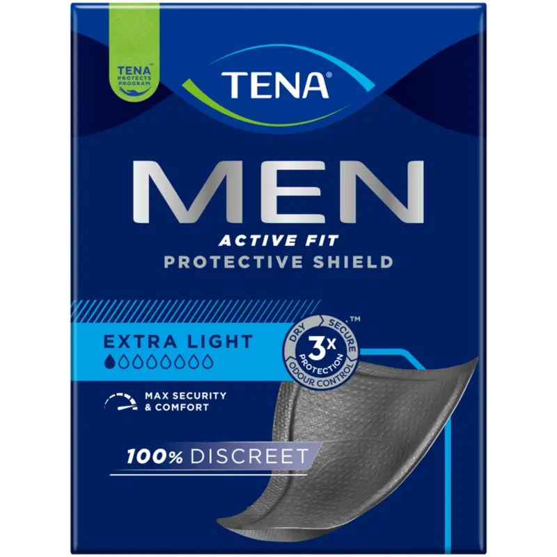 Tena Men active fit protective extra light