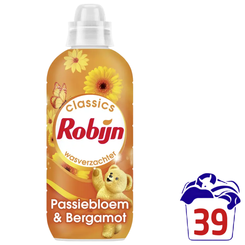Robijn Wasverzachter passiebloem & bergamot