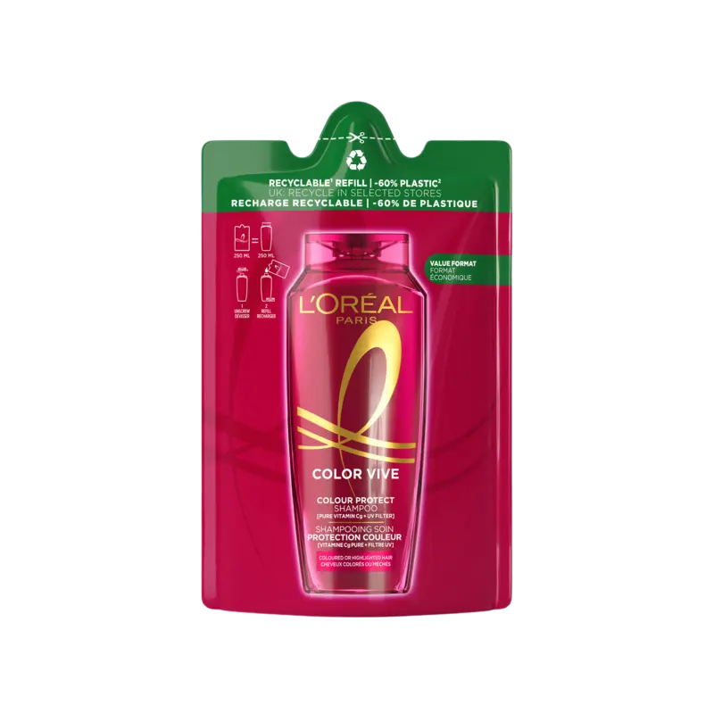 L'Oréal Paris Elvive Color vive shampoo refill