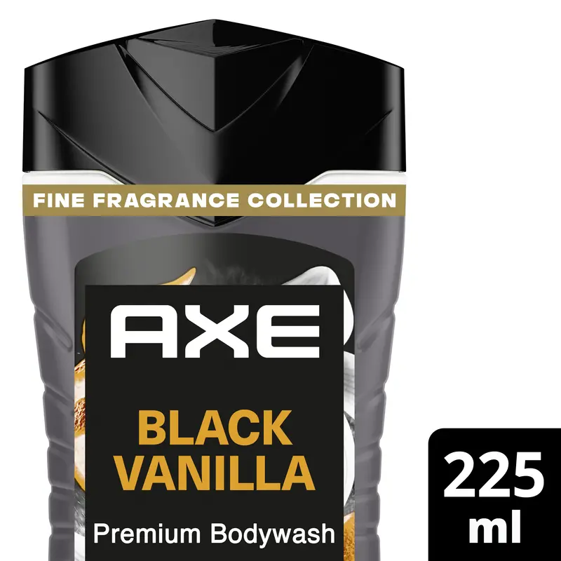 Axe Black vanilla + fine fragrance showergel