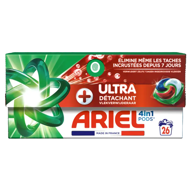 Ariel 4in1 pods+ ultra wasmiddelcapsules
