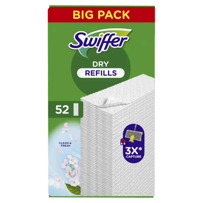 Swiffer Dry refills clean & fresh