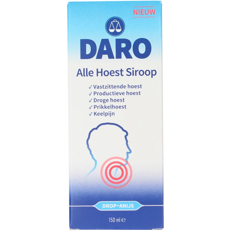 Daro Hoestdrank siroop alle hoest
