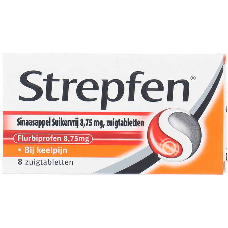 Strepfen Orange zuigtablet suikervrij