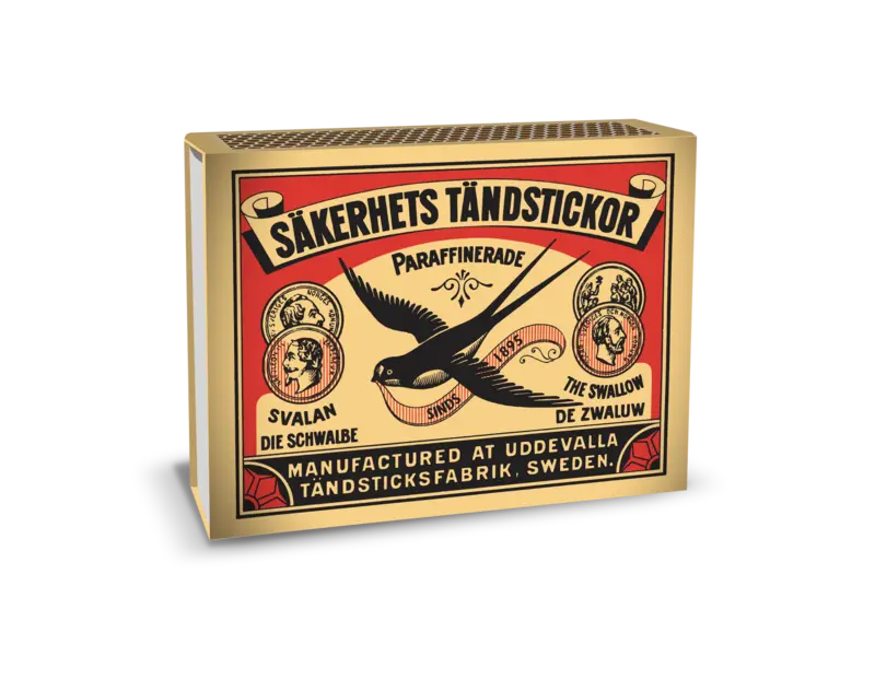De zwaluw Lucifers 4-pack